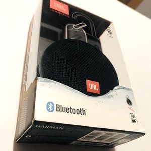 NWT JBL Clip 3 Portable Waterproof Wireless Bluetooth Speaker Black